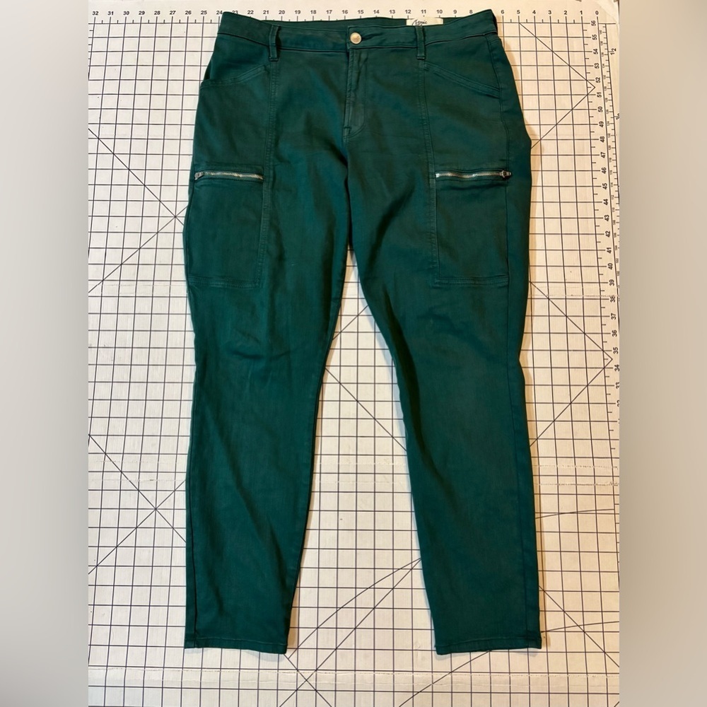 NWOT Cosmic Blue Love by Pistola Women’s‎ Size 31 Hannah Cargo Skinny Pants - Picture 2 of 7